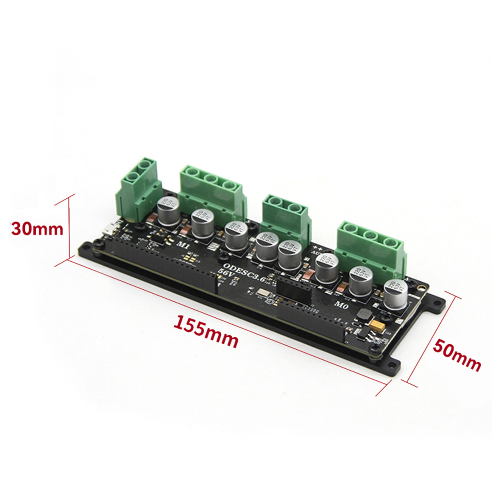 Sequre Odesc3.6 56V Optimalise - Odrive Dual Brushless Motor Controller recensie en prijs