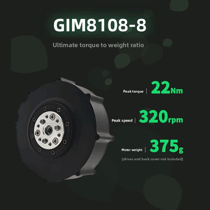 GIM8108-8 Lichtgewicht planeta - Bldc Planetary Gear Motor 48V High Torque recensie en prijs