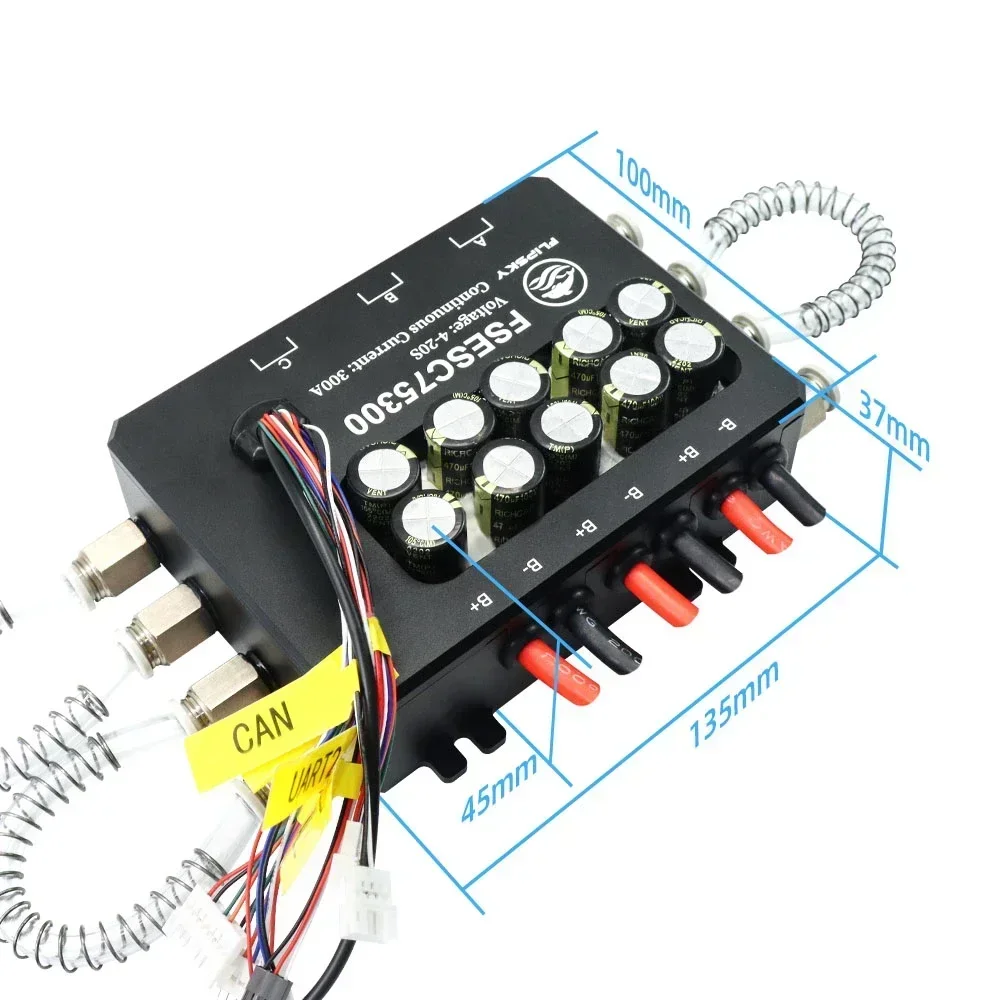 FlipSky FSESC 75300 84V hoge s - Vesc 75300 High Current Esc recensie en prijs